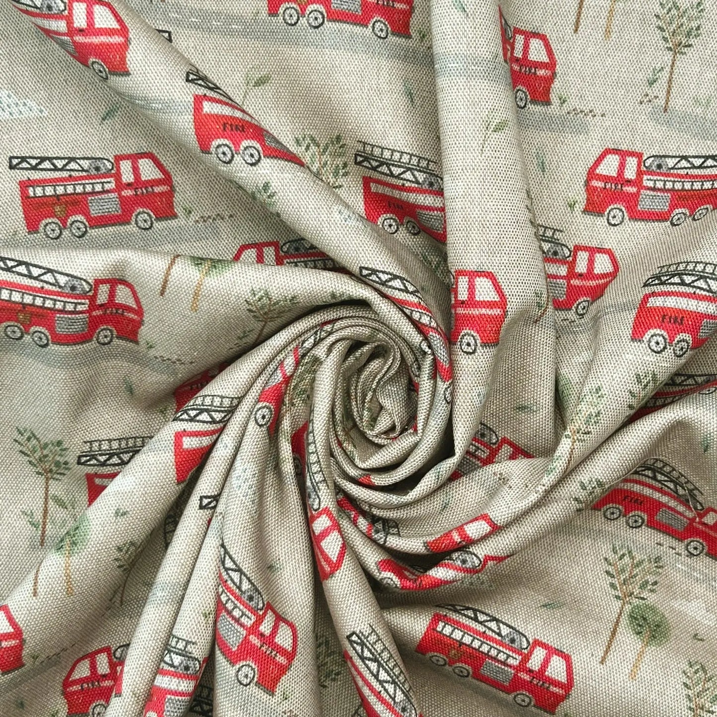 Digitally Printed 100% Cotton Panama Fabric | 55" (140cm) Wide 190gsm Craft & Home Décor Material – Sold by the Meter
