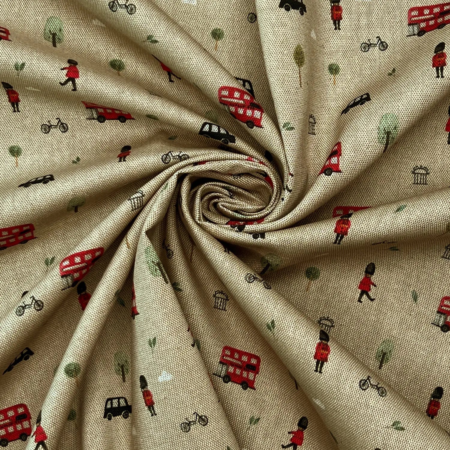 Digitally Printed 100% Cotton Panama Fabric | 55
