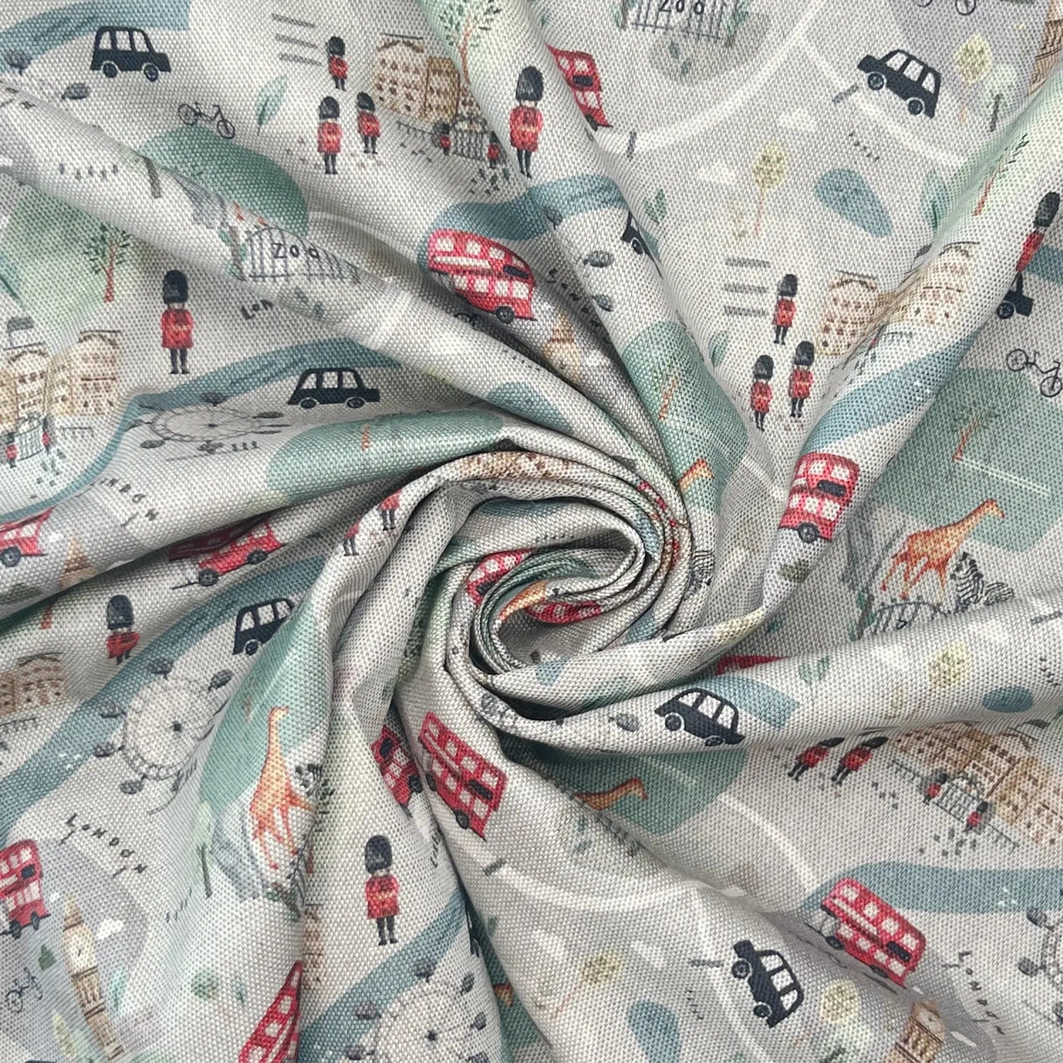 Digitally Printed 100% Cotton Panama Fabric | 55