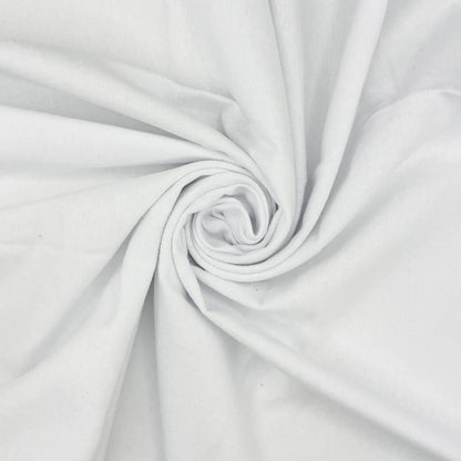 Plain Winceyette Fabric | Soft Brushed 100% Cotton Flannelette 43" (110cm) Wide – Sold by the Meter