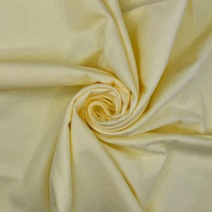 Plain Winceyette Fabric | Soft Brushed 100% Cotton Flannelette 43" (110cm) Wide – Sold by the Meter
