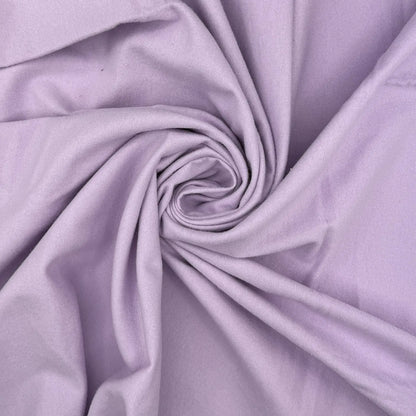 Plain Winceyette Fabric | Soft Brushed 100% Cotton Flannelette 43" (110cm) Wide – Sold by the Meter