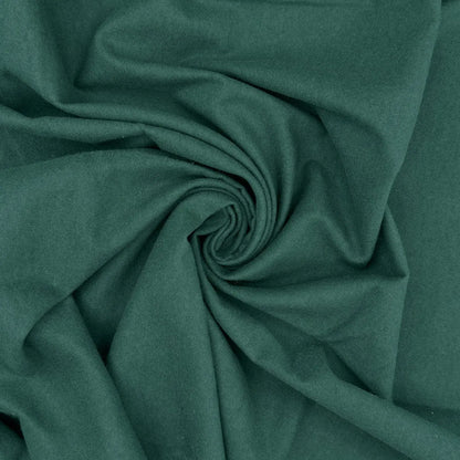 Plain Winceyette Fabric | Soft Brushed 100% Cotton Flannelette 43" (110cm) Wide – Sold by the Meter