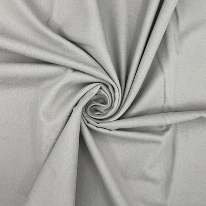 Plain Winceyette Fabric | Soft Brushed 100% Cotton Flannelette 43" (110cm) Wide – Sold by the Meter