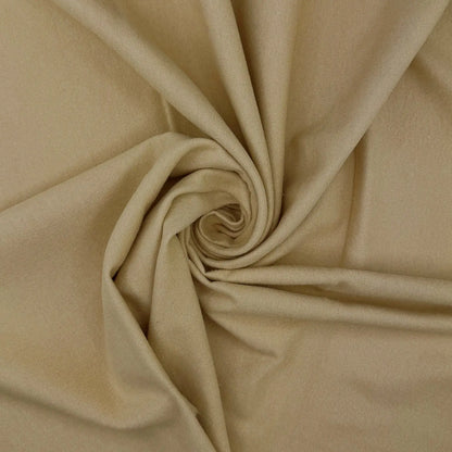 Plain Winceyette Fabric | Soft Brushed 100% Cotton Flannelette 43" (110cm) Wide – Sold by the Meter