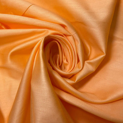 100% Cotton Sateen Fabric – 44" Wide Soft Dressmaking, Curtain Lining & Craft Material by the Metre
