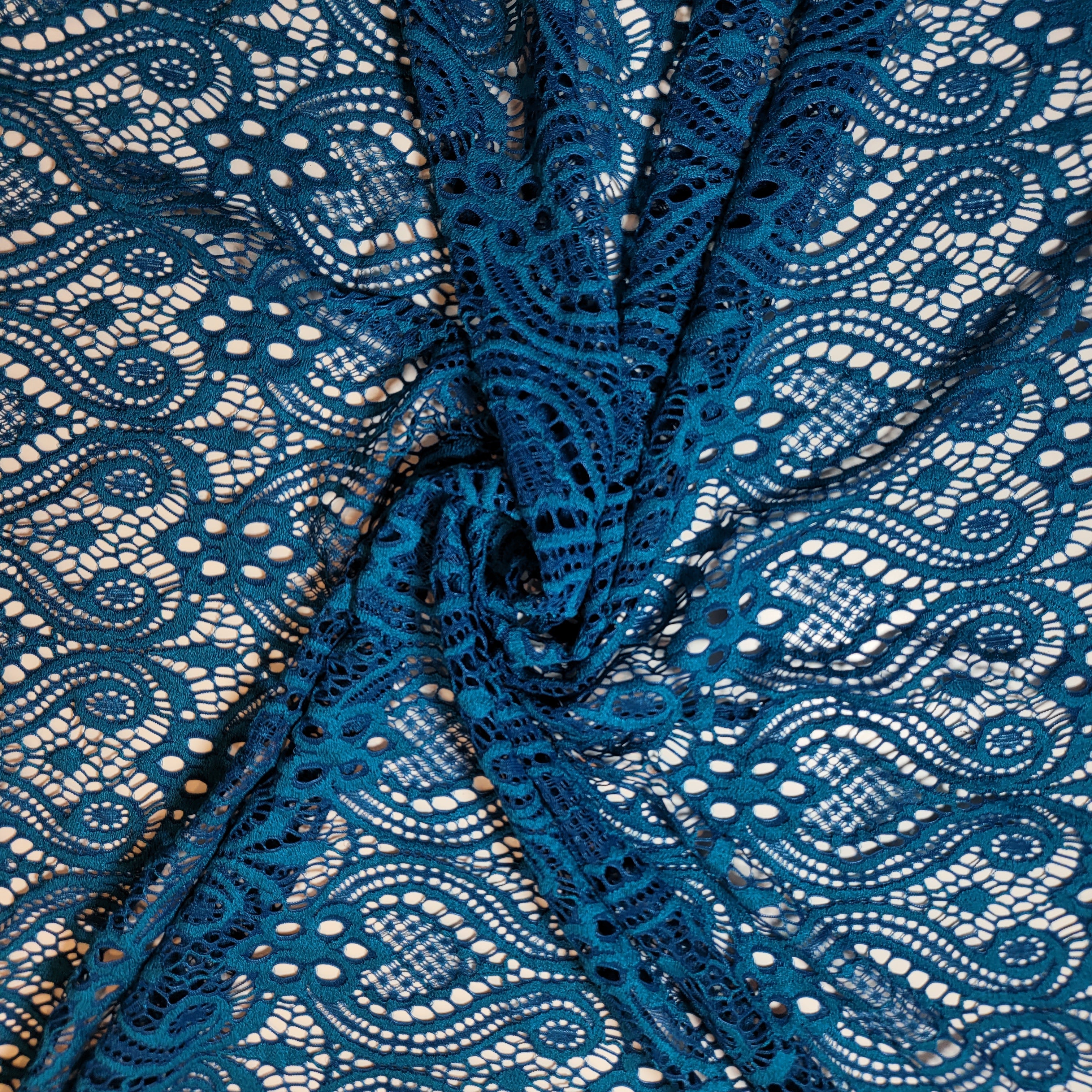 Floral Bridal Lace Fabric – 58