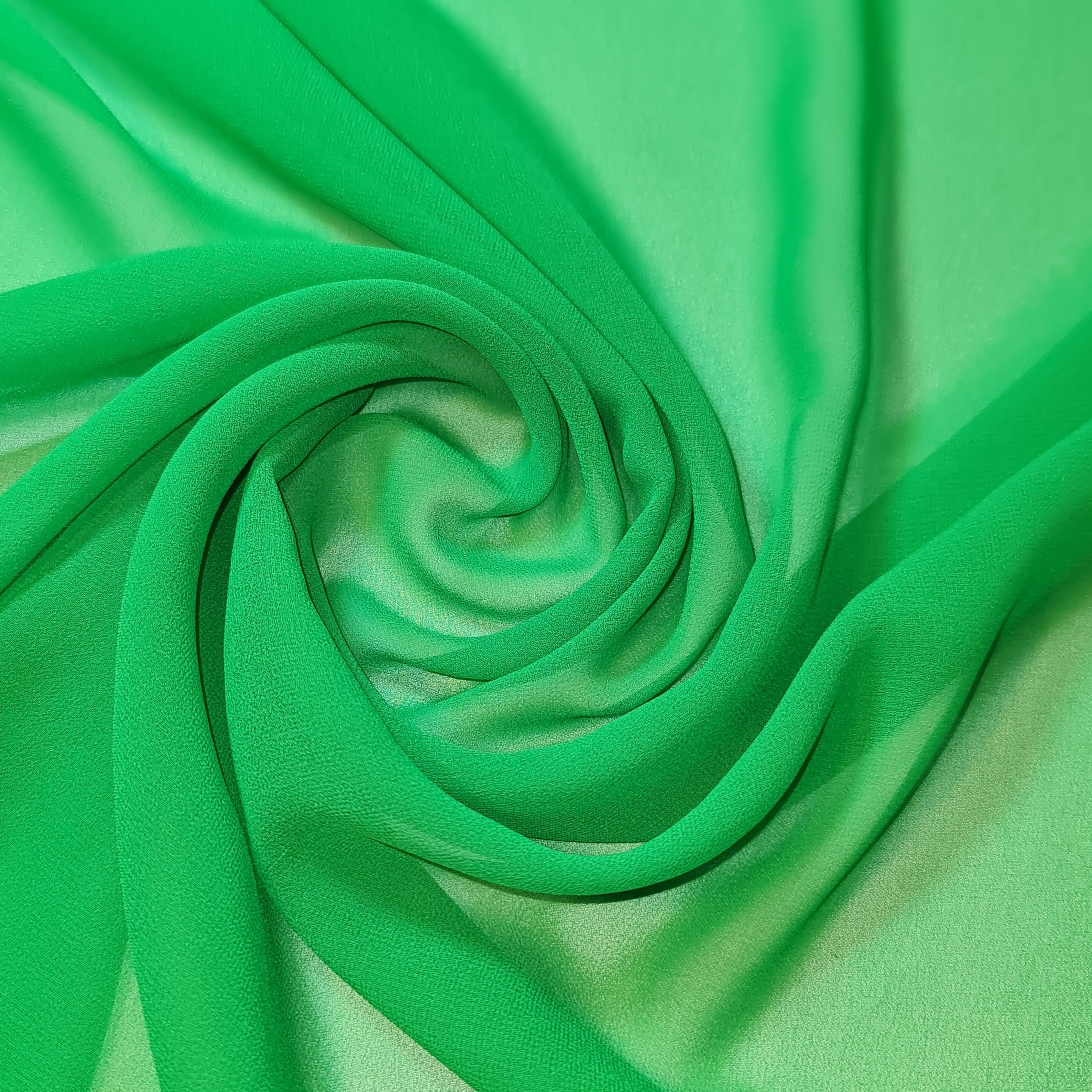 Sheer Poly Crepe Chiffon Fabric – Semi-Transparent, Lightweight 44