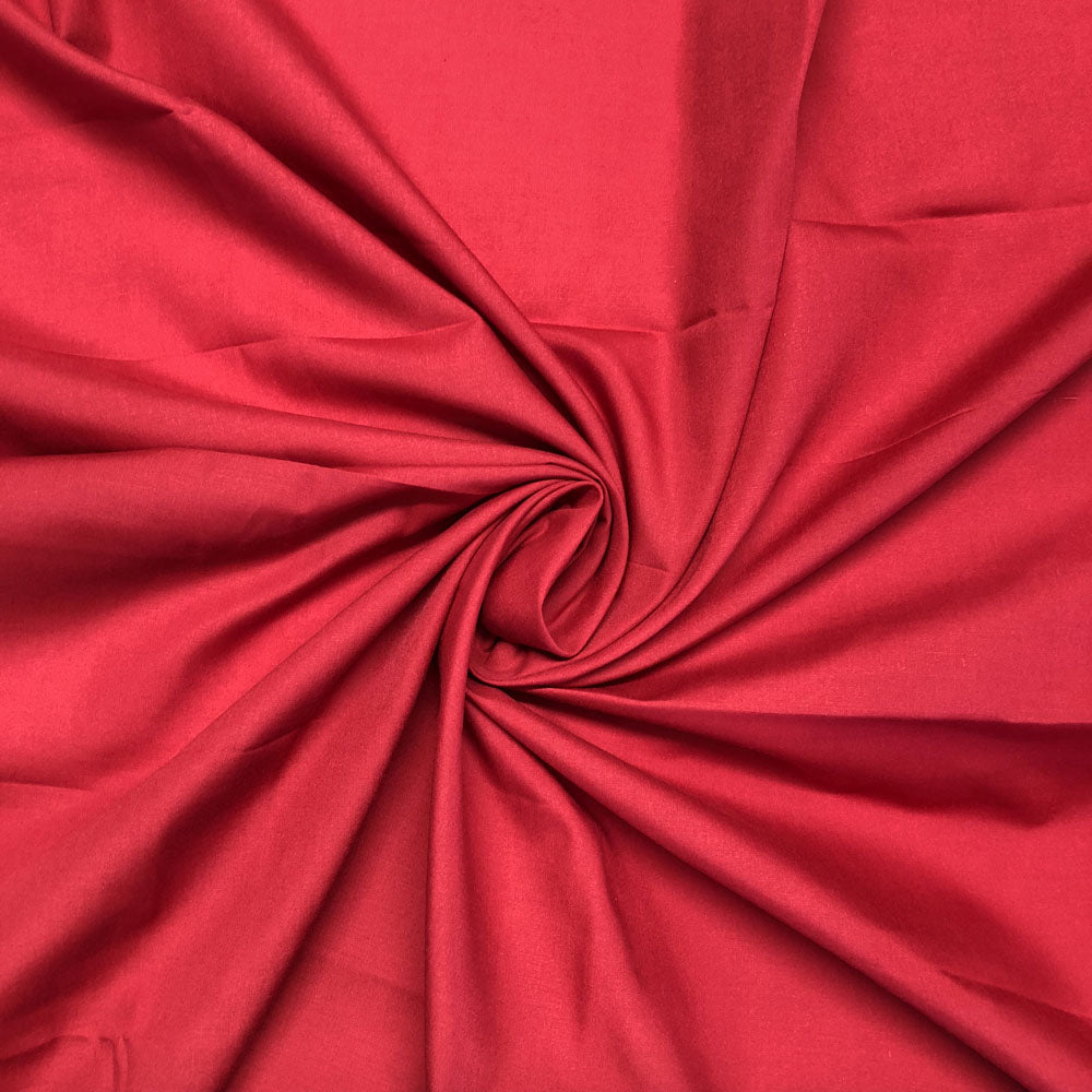 Polycotton Plain Dyed Fabric | 44" (112cm) Wide Lightweight Poly Cotton – Sold by the Meter
