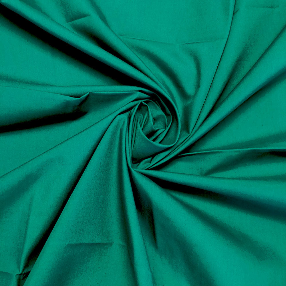 Polycotton Plain Dyed Fabric | 44" (112cm) Wide Lightweight Poly Cotton – Sold by the Meter