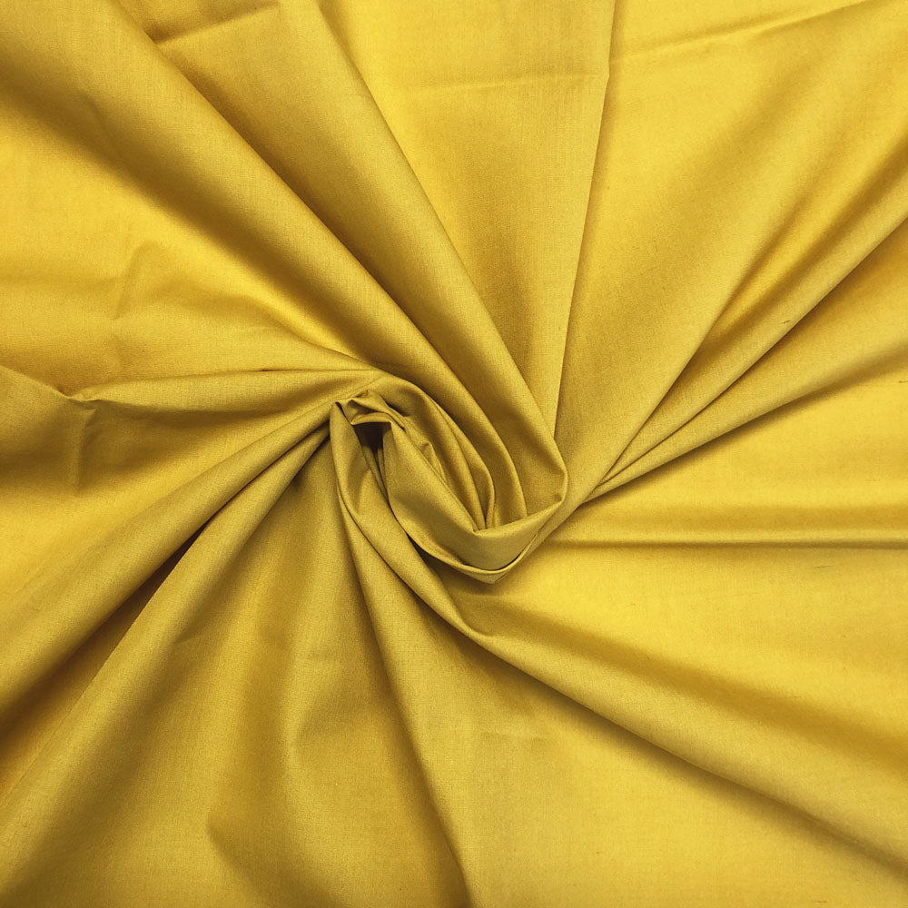 Polycotton Plain Dyed Fabric | 44" (112cm) Wide Lightweight Poly Cotton – Sold by the Meter