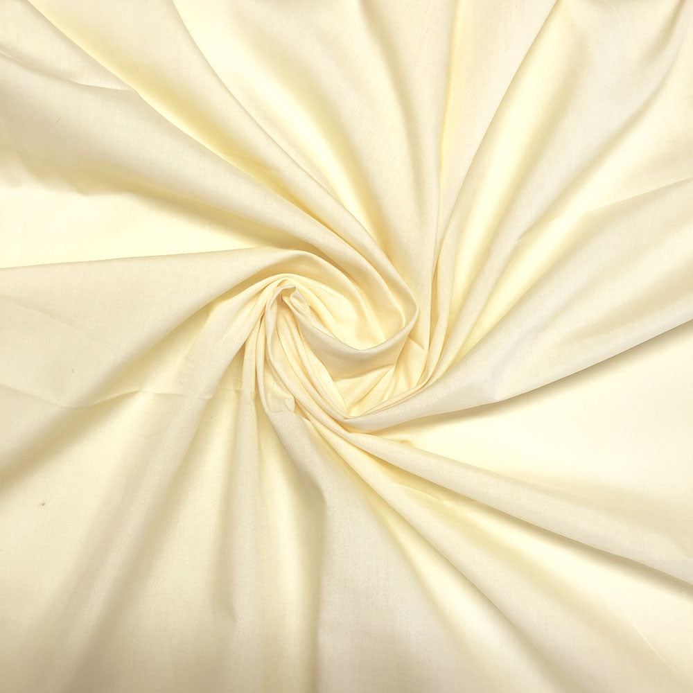 Polycotton Plain Dyed Fabric | 44" (112cm) Wide Lightweight Poly Cotton – Sold by the Meter