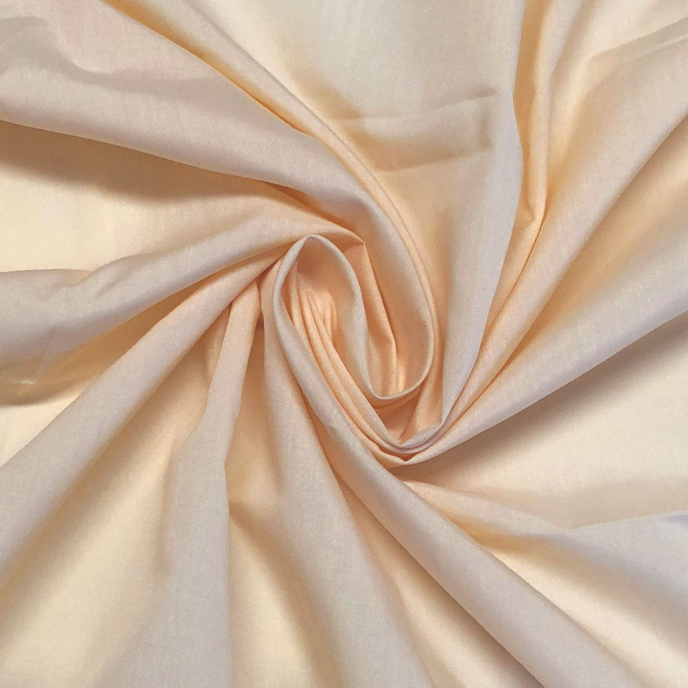 Polycotton Plain Dyed Fabric | 44" (112cm) Wide Lightweight Poly Cotton – Sold by the Meter
