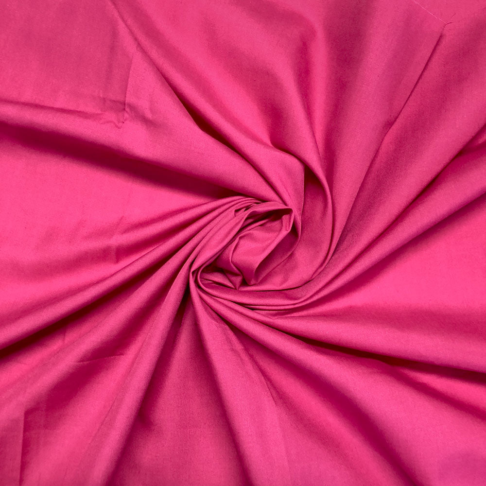 Polycotton Plain Dyed Fabric | 44" (112cm) Wide Lightweight Poly Cotton – Sold by the Meter