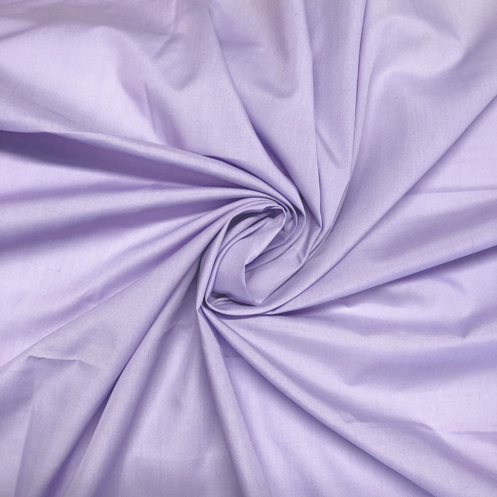Polycotton Plain Dyed Fabric | 44" (112cm) Wide Lightweight Poly Cotton – Sold by the Meter
