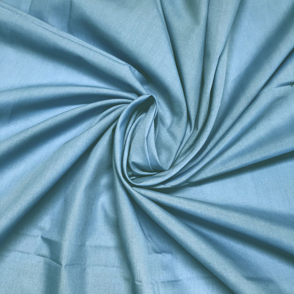 Polycotton Plain Dyed Fabric | 44" (112cm) Wide Lightweight Poly Cotton – Sold by the Meter