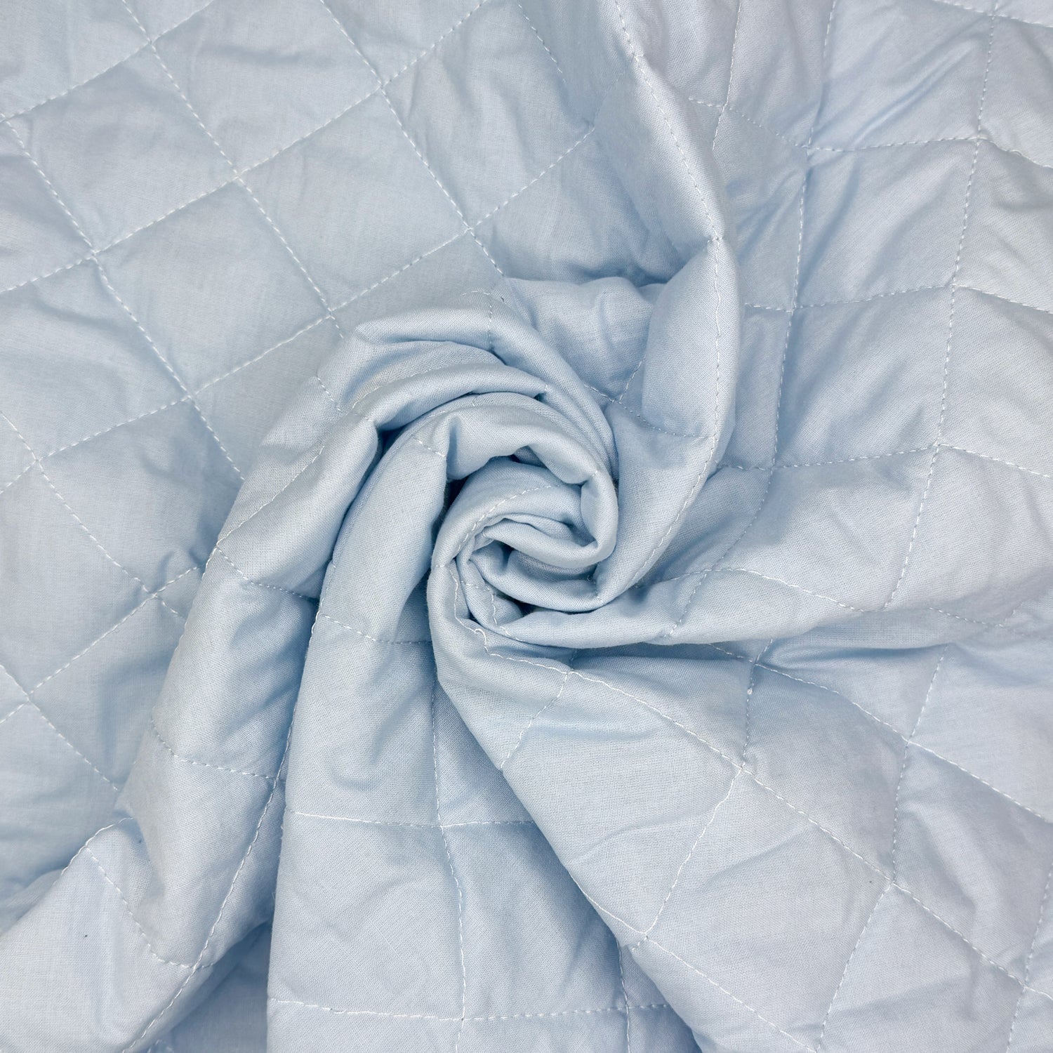 Quilted Polycotton Fabric | Diamond Quilted 45