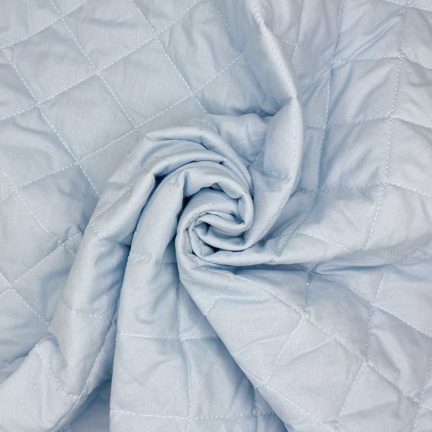 Quilted Polycotton Fabric | Diamond Quilted 45" (115cm) Wide with 2oz Wadding – Sold by the Meter