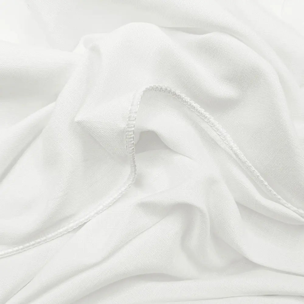 Lead Banded Semi Sheer Voile Fabric | 118" (300cm) Wide Drapery Voile – Sold by the Meter
