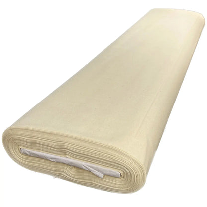 Quilter’s Calico Fabric | Preshrunk Unbleached 63" (162cm) Wide – Sold by the Meter