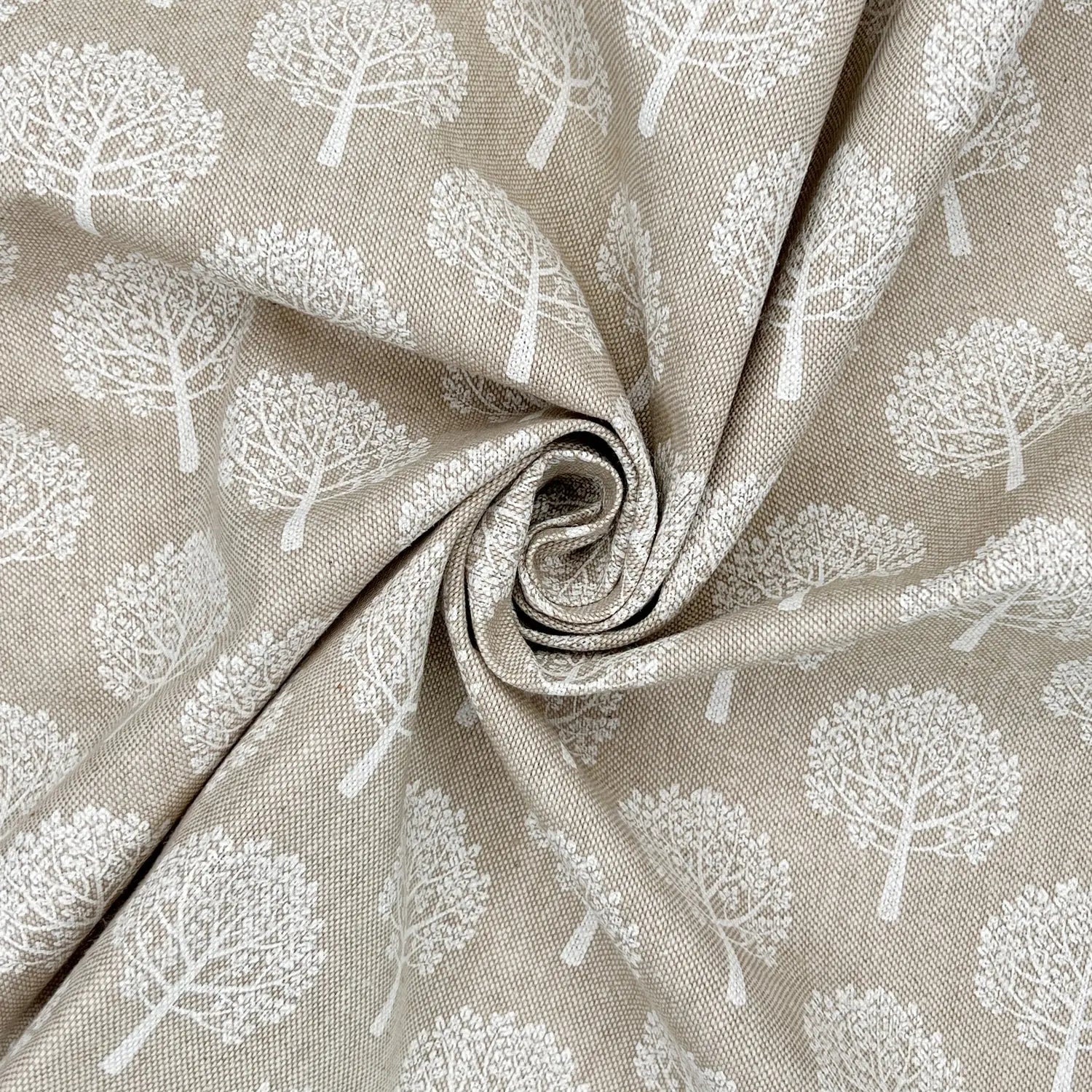 European Produced Recycled Cotton Rich Linen Fabric | Durable 55
