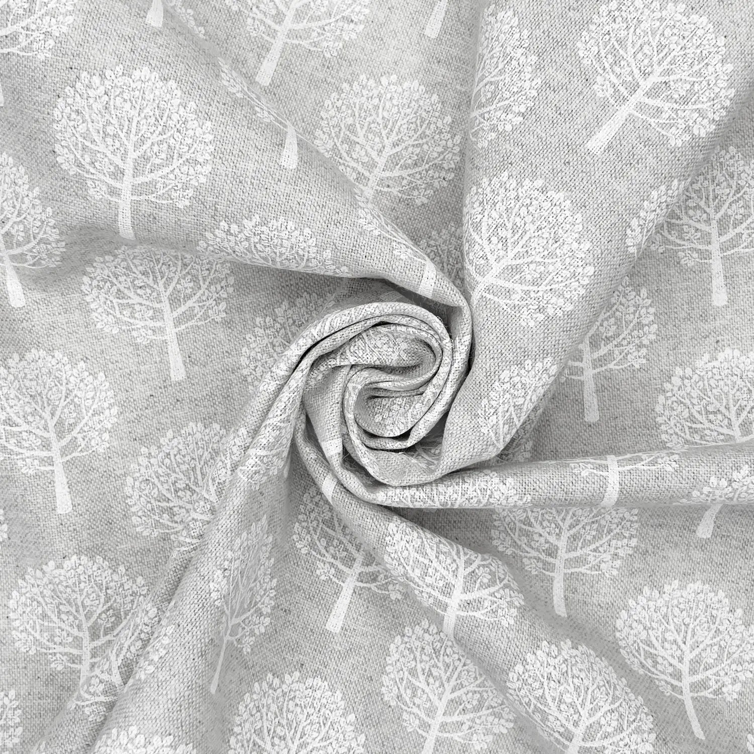 European Produced Recycled Cotton Rich Linen Fabric | Durable 55