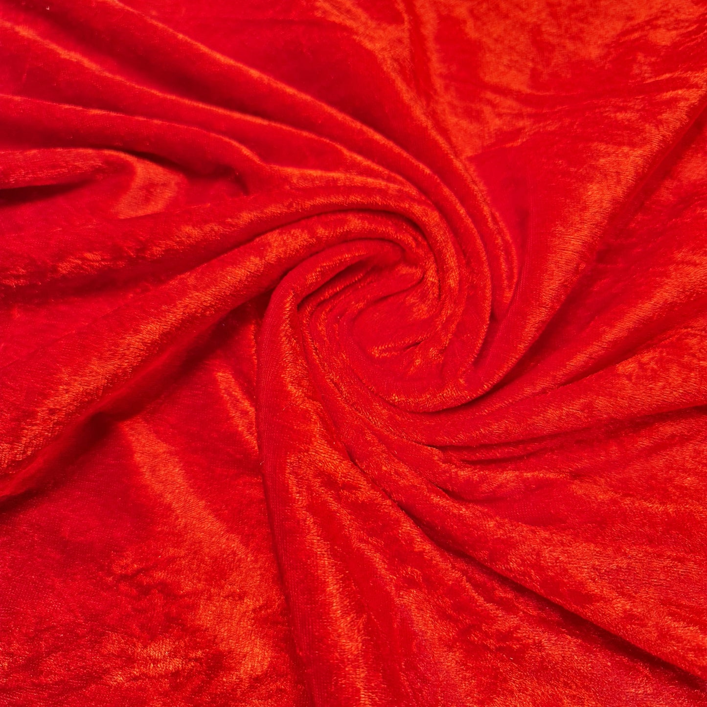 Crushed Velvet Stretch Velour Fabric – 58" Wide Plain Solid Colours Premium Material for Dresses, Crafts Projects