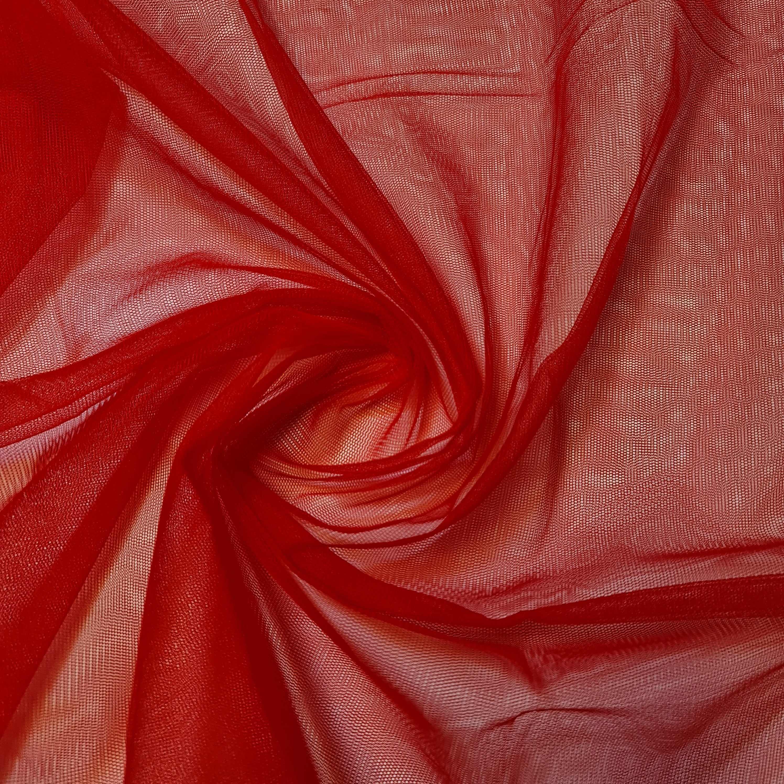 Premium Soft Plain Sheer Tulle Net Fabric – 58