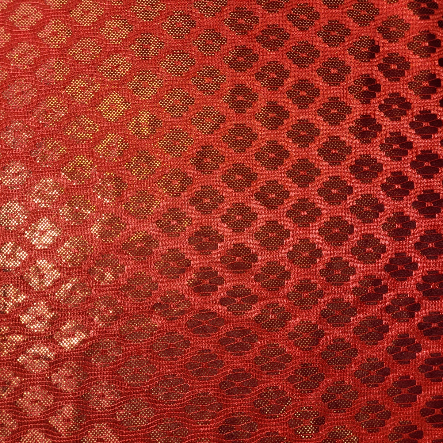 Premium Satin Bonded Lace Fabric – 58" Wide Designer Dress & Craft Material by the Meter