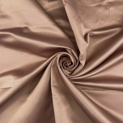 Dull Duchess Satin Fabric – 58" Wide Crepe Back Bridal & Prom Dress Material by the Metre