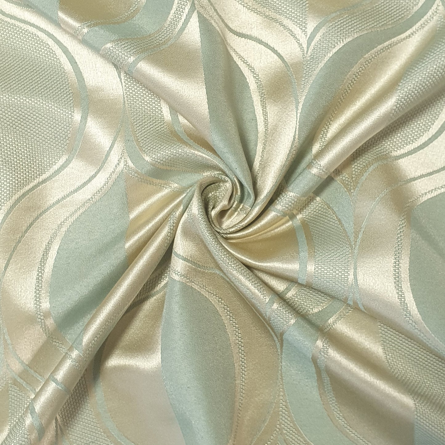 Luxurious Satin Jacquard Fabric – 58" Wide Upholstery & Dressmaking Material with Floral, Paisley, Stripe & Geometric Designs