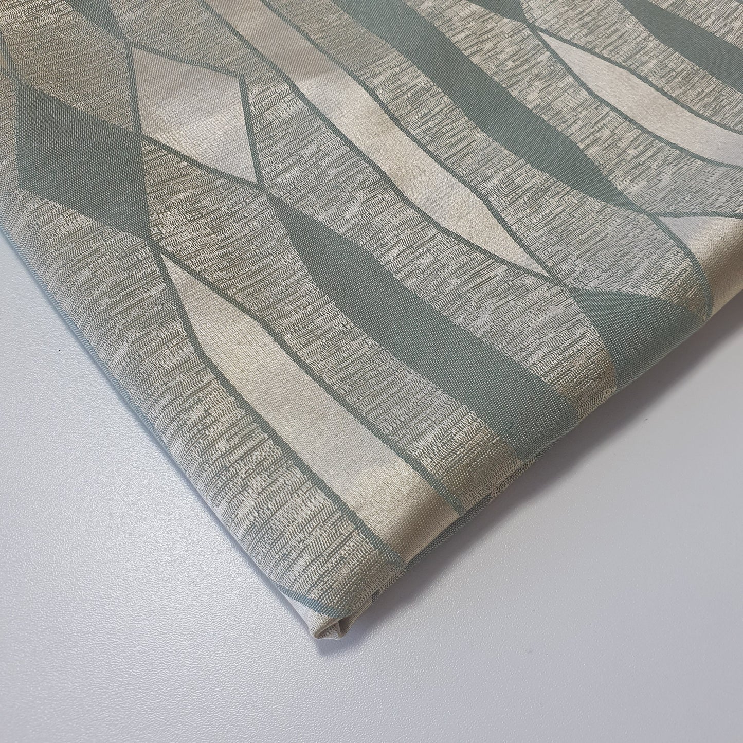 Luxurious Satin Jacquard Fabric – 58" Wide Upholstery & Dressmaking Material with Floral, Paisley, Stripe & Geometric Designs