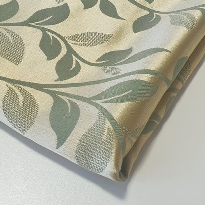 Luxurious Satin Jacquard Fabric – 58" Wide Upholstery & Dressmaking Material with Floral, Paisley, Stripe & Geometric Designs