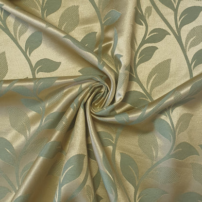 Luxurious Satin Jacquard Fabric – 58" Wide Upholstery & Dressmaking Material with Floral, Paisley, Stripe & Geometric Designs