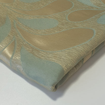 Luxurious Satin Jacquard Fabric – 58" Wide Upholstery & Dressmaking Material with Floral, Paisley, Stripe & Geometric Designs