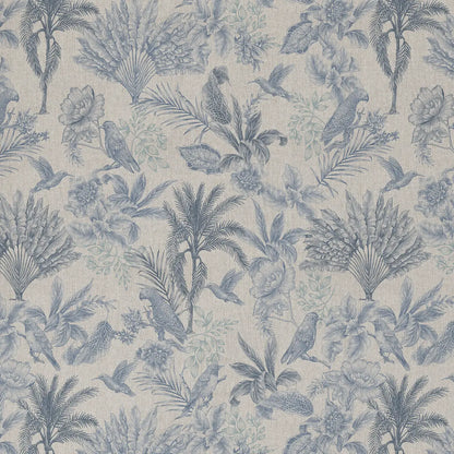 European Produced Cotton Rich Linen Look Side-Matching Printed Panama Fabric | Digitally Printed 55" (140cm) Wide 205gsm Craft & Home Décor Material – Sold by the Meter