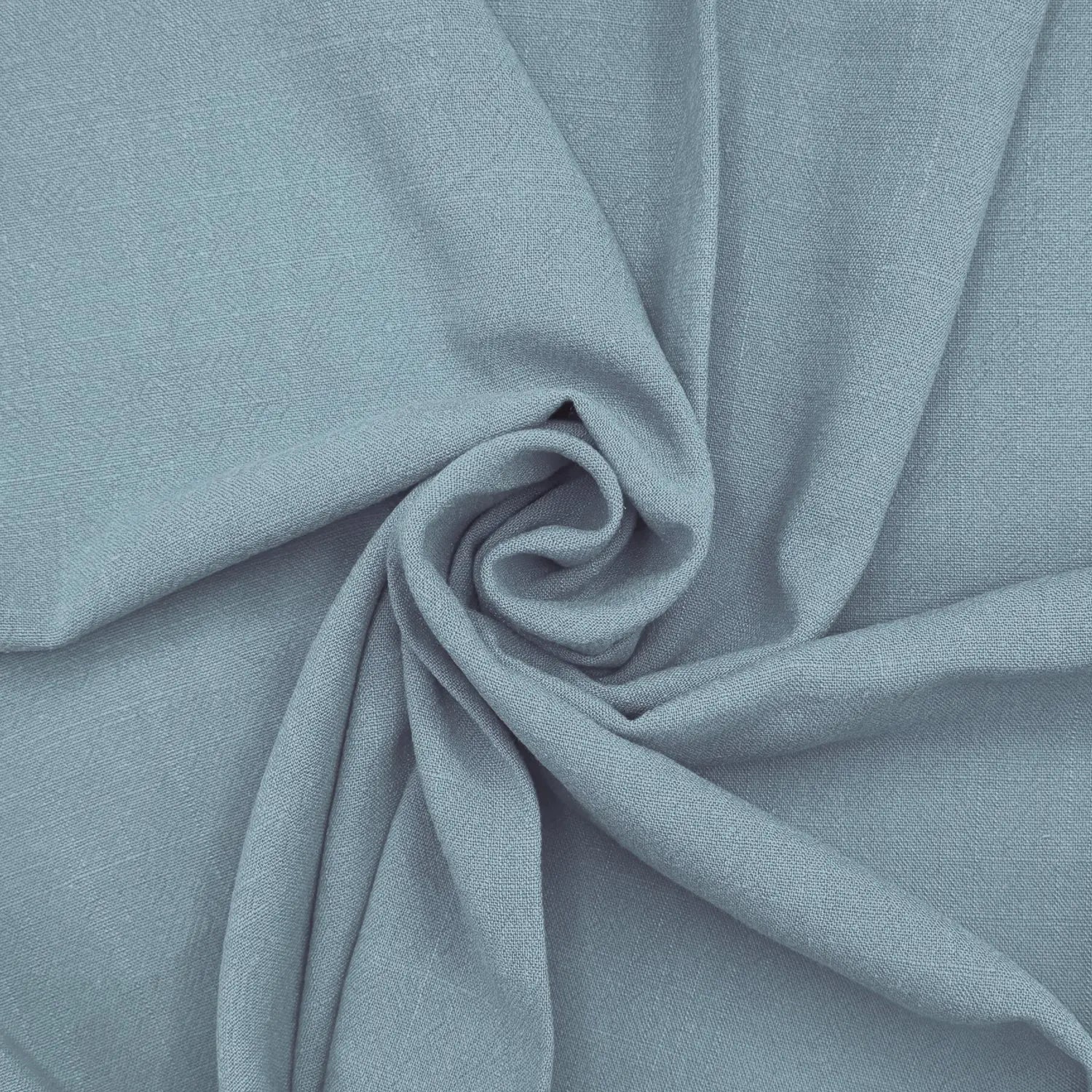 Stone Washed Linen Viscose Fabric | 30% Linen 70% Viscose 210gsm 54" (136cm) Wide Dressmaking Fabric – Sold by the Meter