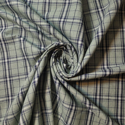 100% Cotton Tartan & Check Plaid Fabric – 58" Wide Stripe Dress, Quilting & Craft Material by the Metre