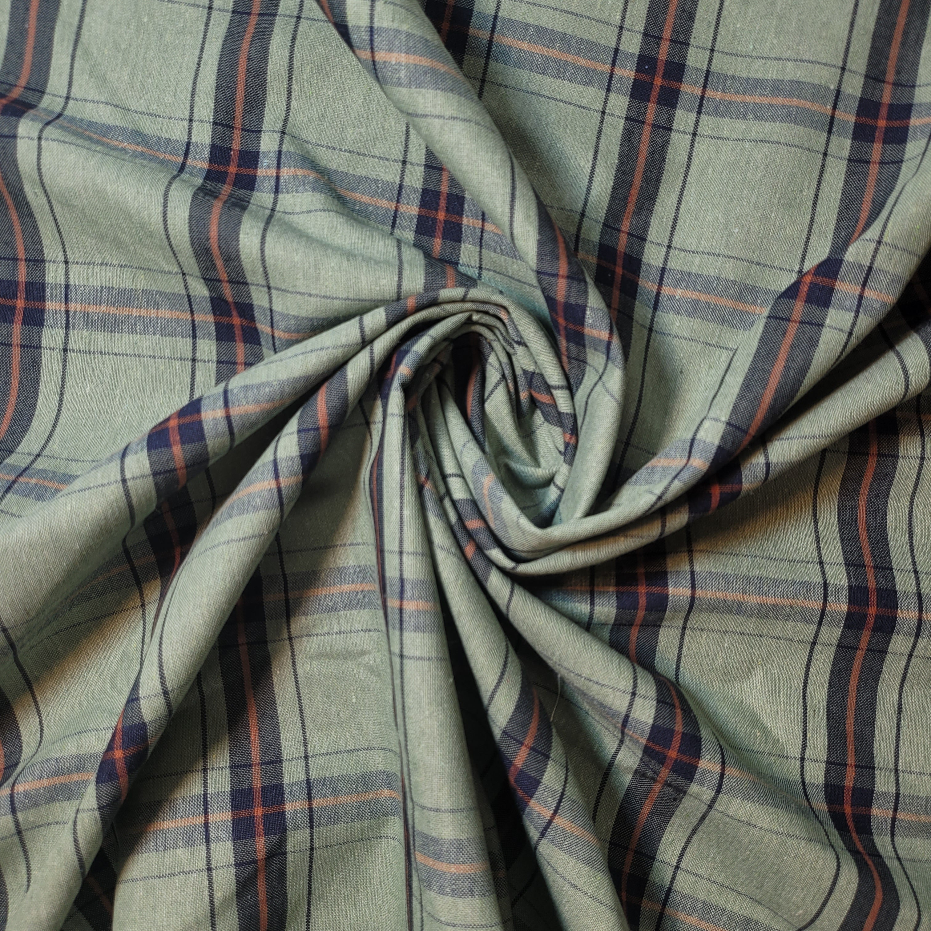 100% Cotton Tartan & Check Plaid Fabric | 58