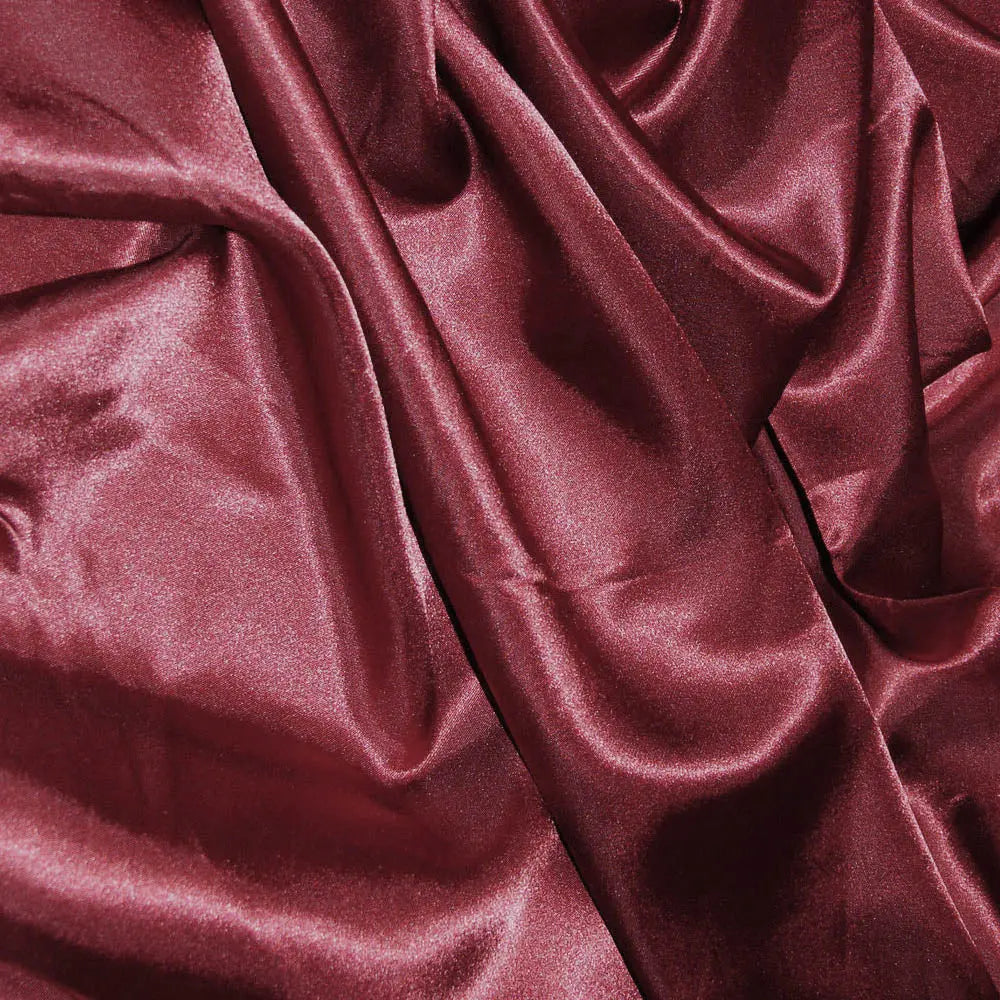 Poly Silk Satin Fabric – 58" (147cm) Wide Luxury Plain Fabric | 30 Metre Roll