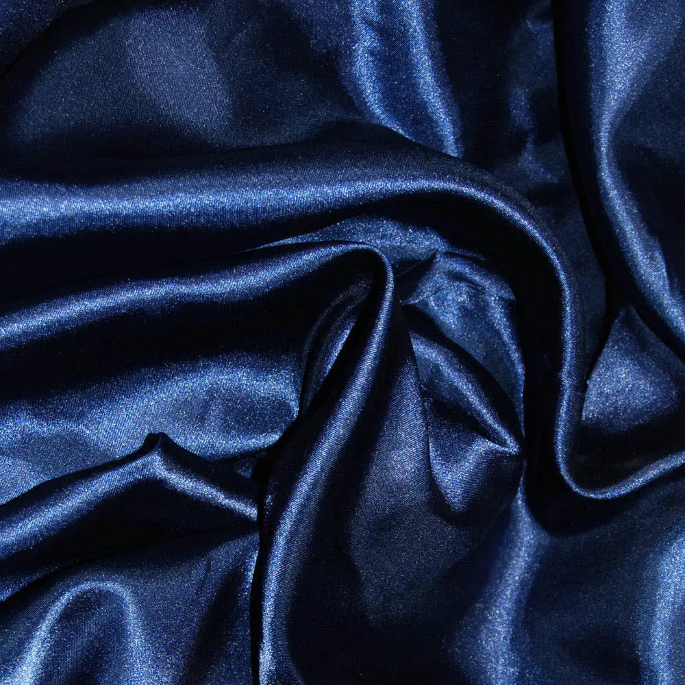 Poly Silk Satin Fabric – 58" (147cm) Wide Luxury Plain Fabric | 30 Metre Roll