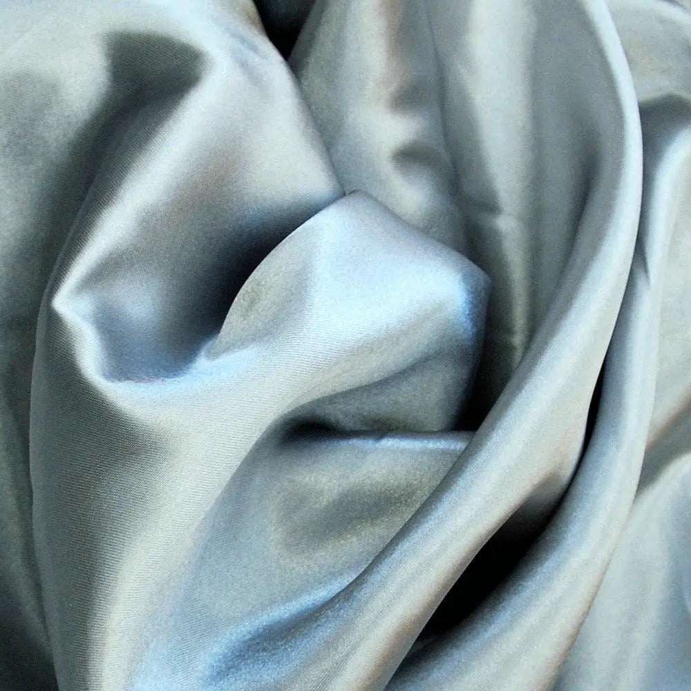 Poly Silk Satin Fabric – 58" (147cm) Wide Luxury Plain Fabric | 30 Metre Roll