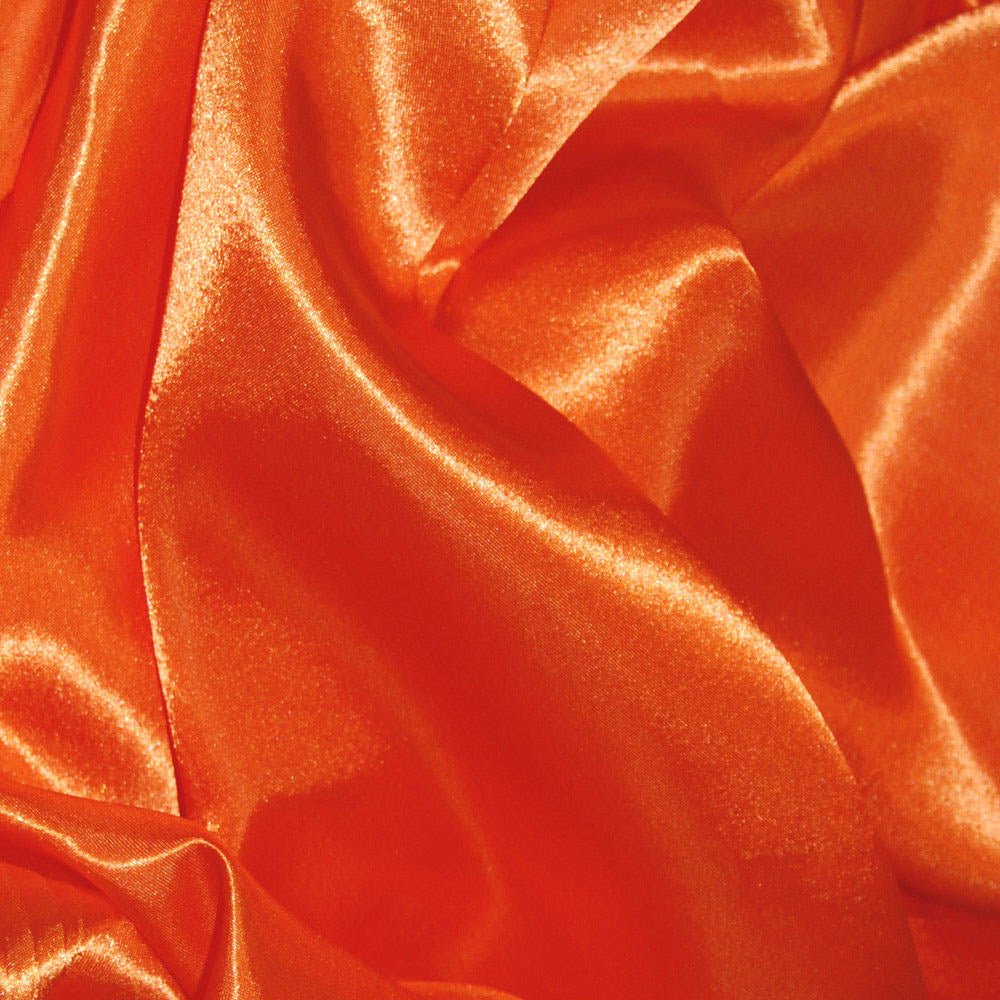 Luxury Poly Silk Satin Fabric | 58" (147cm) Wide Smooth Shiny Plain Material for Dressmaking, Crafts & Weddings – Sold by the Metre