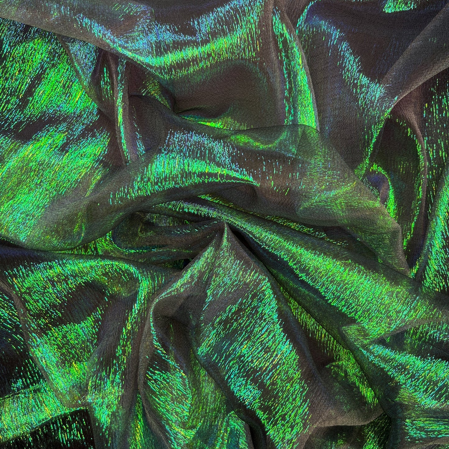 Shimmer Rainbow Organza Fabric | Sheer Shimmer 51" (130cm) Wide – Sold by the Meter