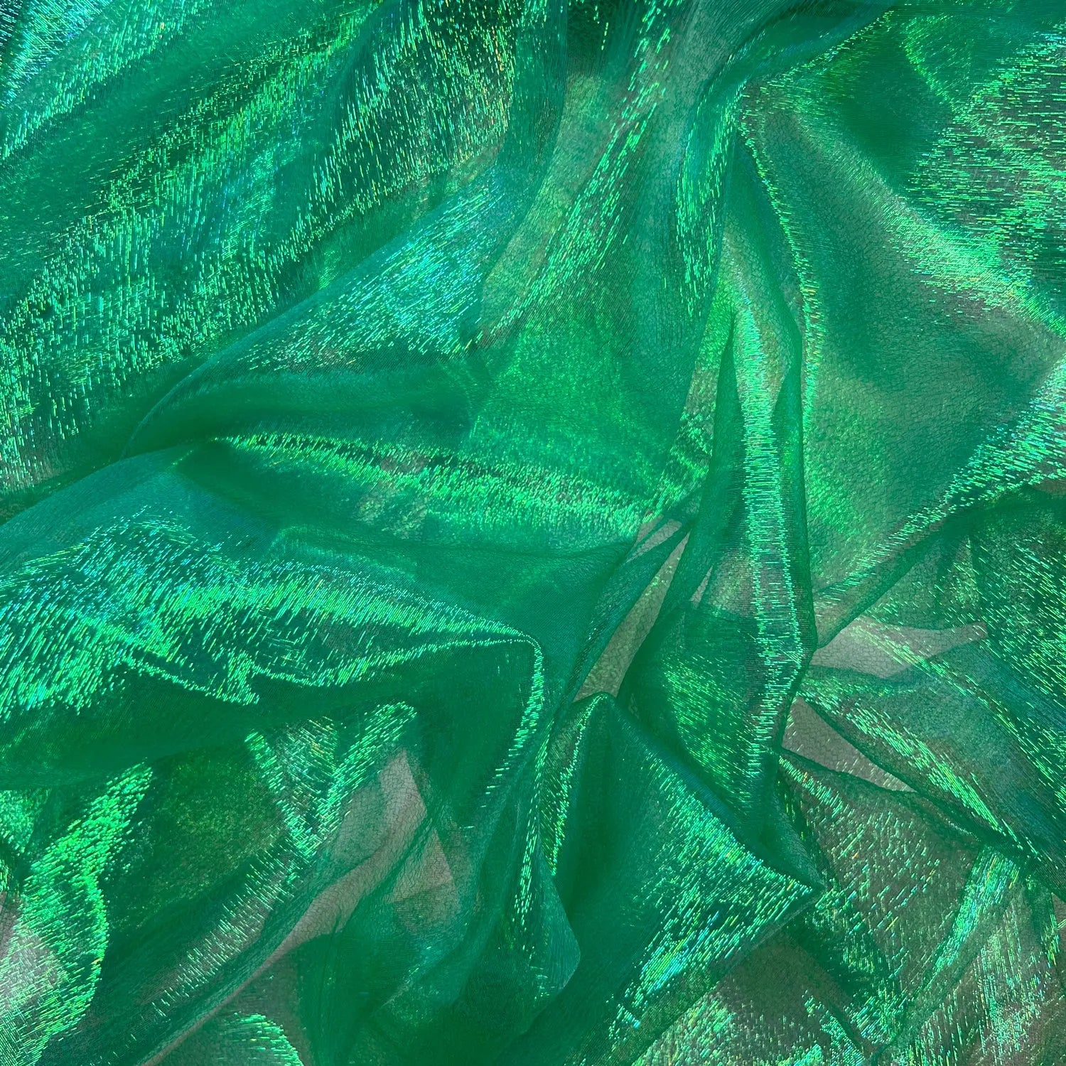 Shimmer Rainbow Organza Fabric | Sheer Shimmer 51" (130cm) Wide – Sold by the Meter