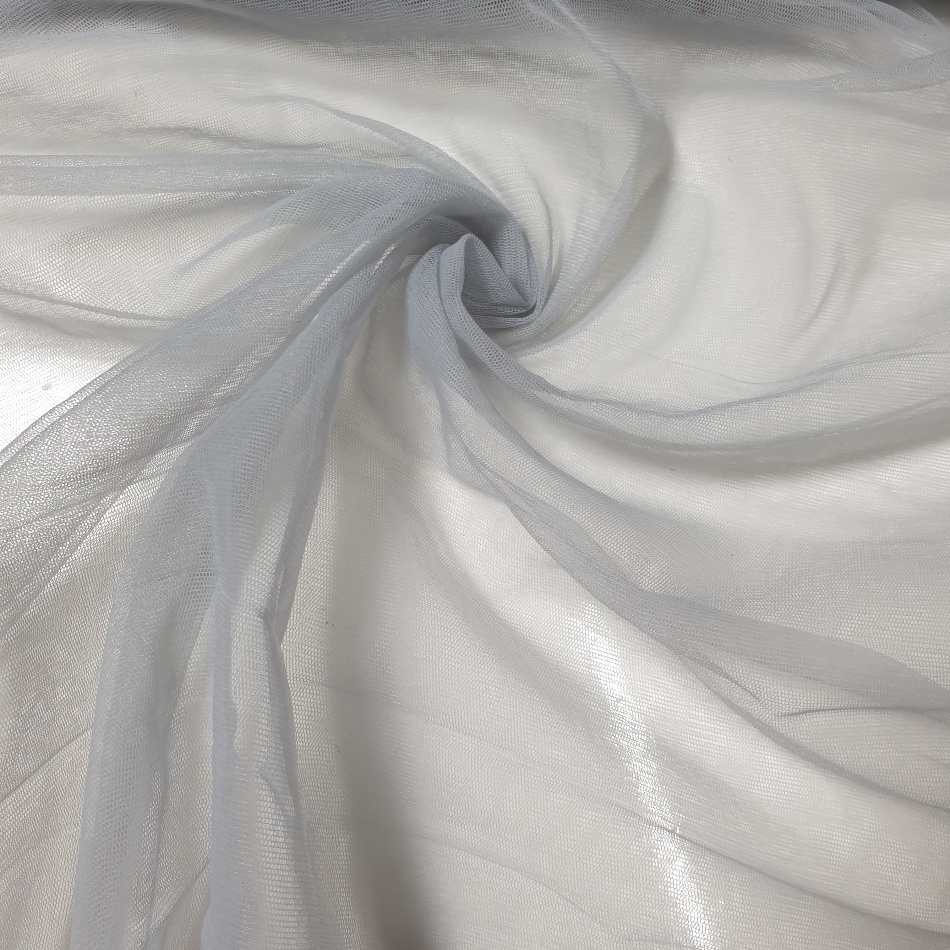 Premium Soft Plain Sheer Tulle Net Fabric – 58