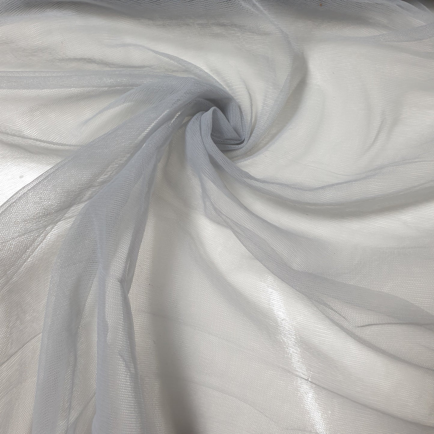 Premium Soft Plain Sheer Tulle Net Fabric – 58" Wide for Tutu, Fairy, Veil, Bridal & Wedding Décor, 25-Meter Bolt