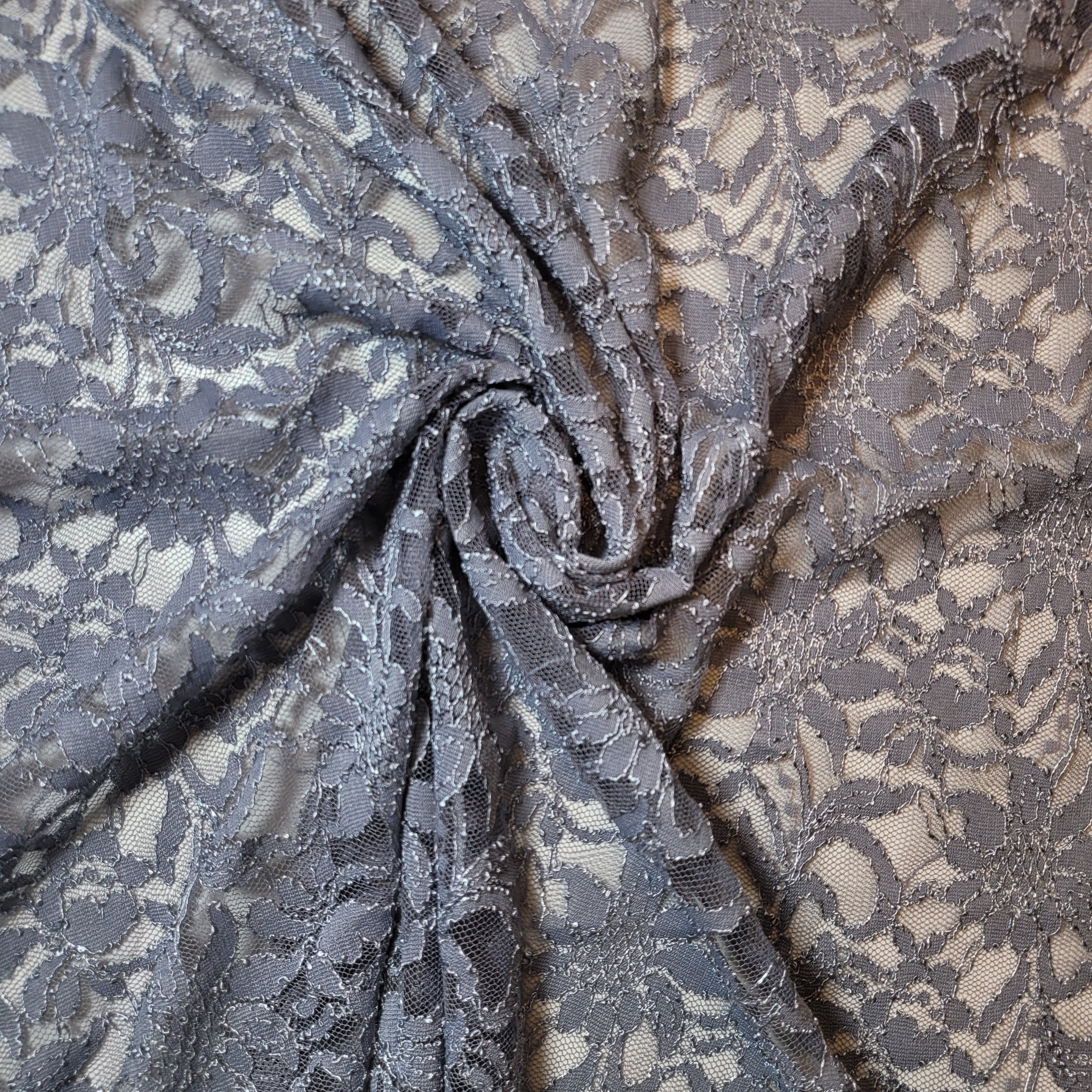 Floral Bridal Lace Fabric – 58