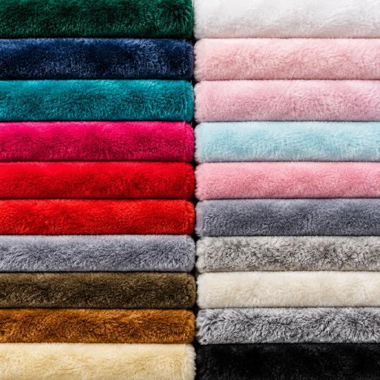Luxury Plush Fur Fabric | Super Soft Faux Fur 59" (150cm) Wide 375gsm – Sold by the Meter