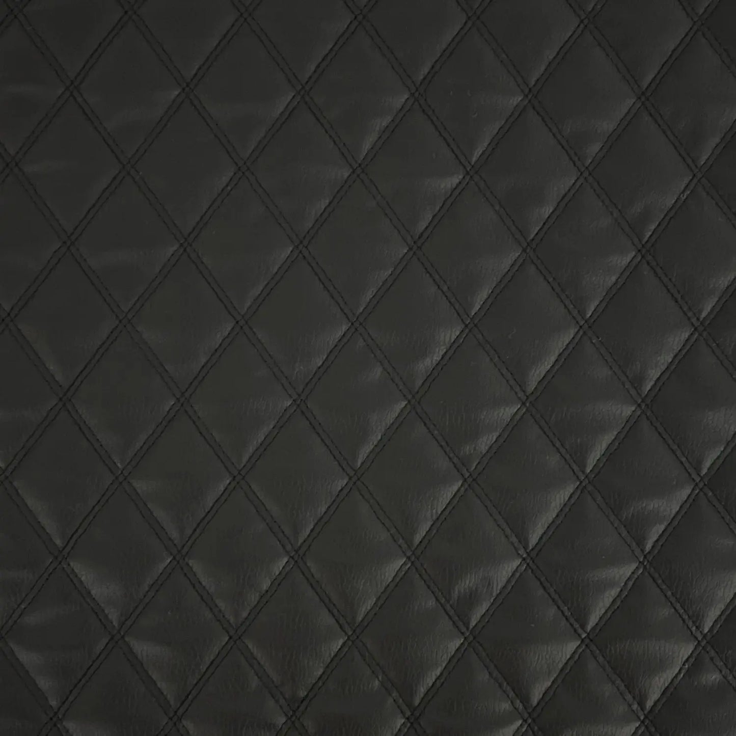 Upholstery Vinyl Leatherette Stitched Diamond Pattern | PVC 140cm Wide – Sold by the Meter